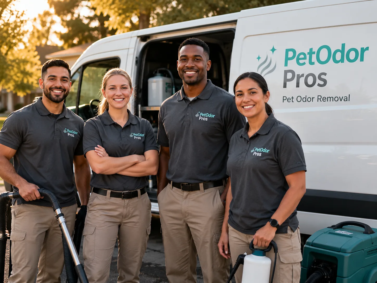 Pet Odor Removal team serving Hubert, NC